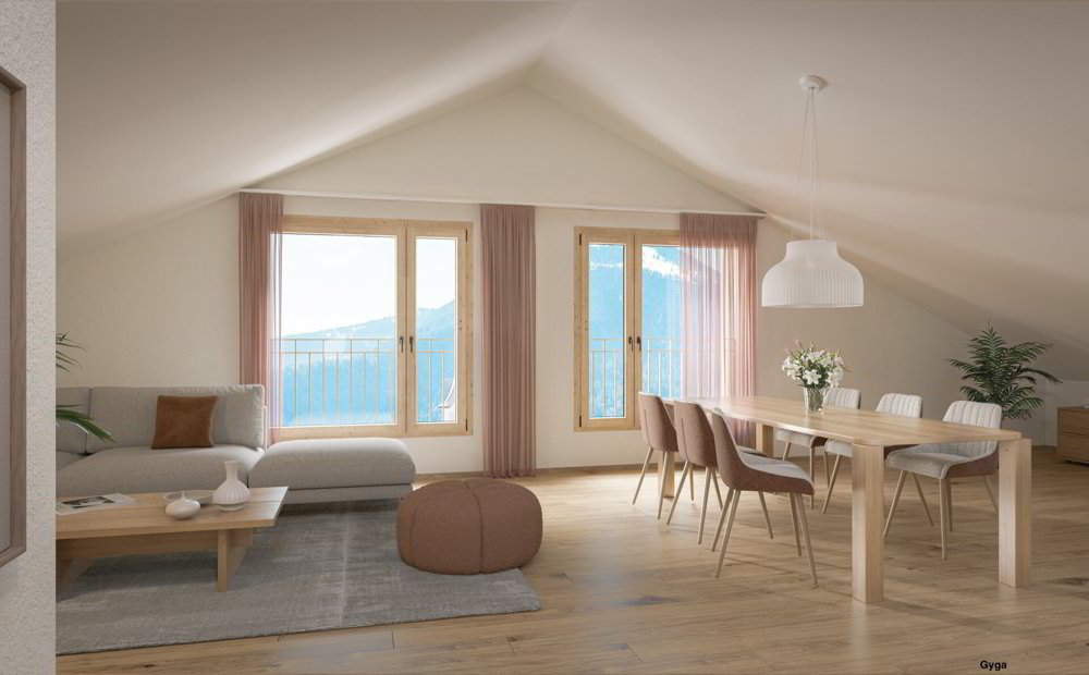 3.5 Zimmer Wohnung zum verkaufen in Trin - Bild 1/3