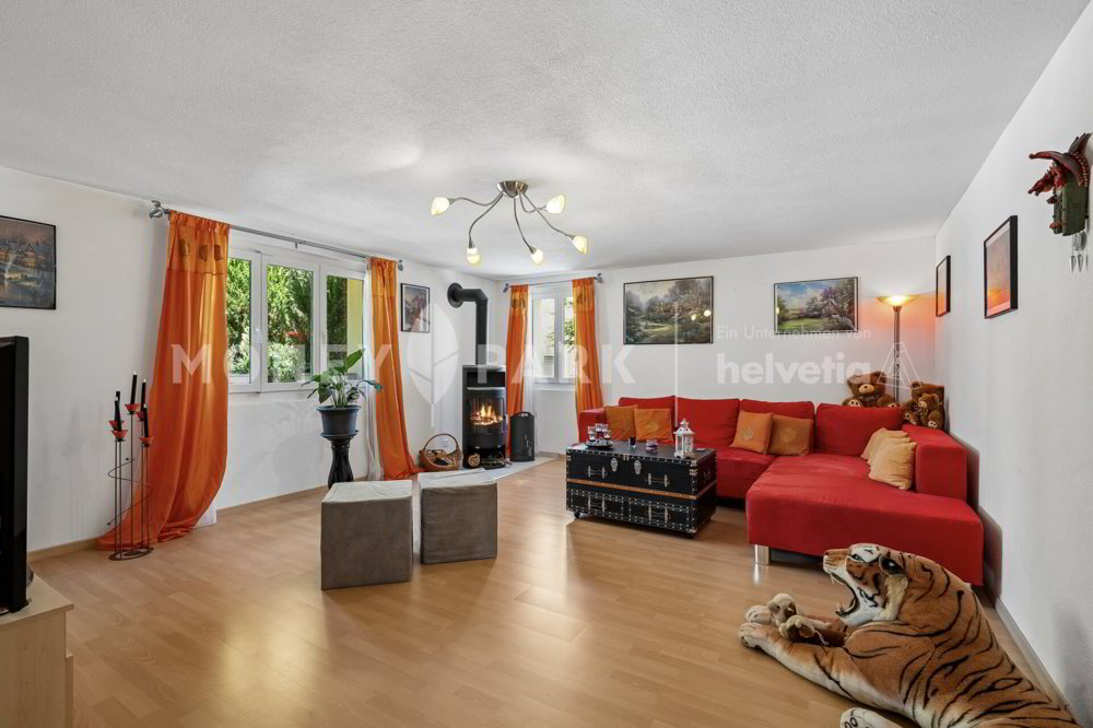 Einzigartiges 7.5-Zimmer-Einfamilienhaus mit Wohnqualität & grossem Grundstück - Mehr