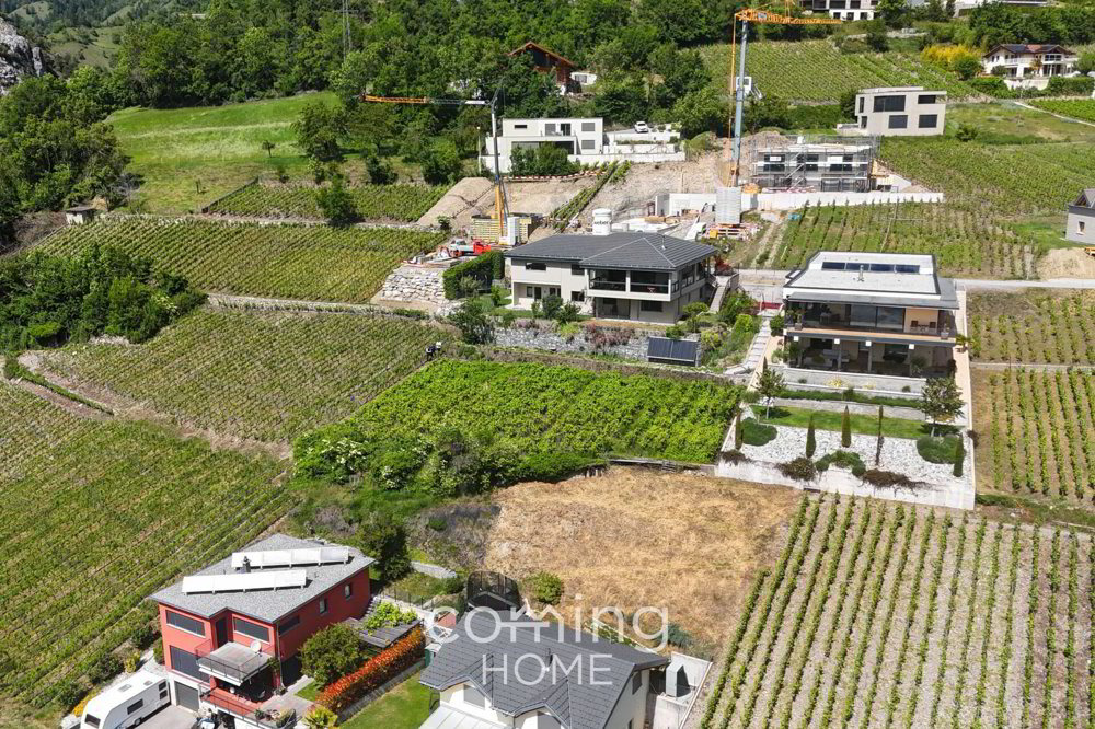 Sonnige Bauparzelle in Leuk mit herrlicher Aussicht - vollständig erschlossen - Ansicht 2