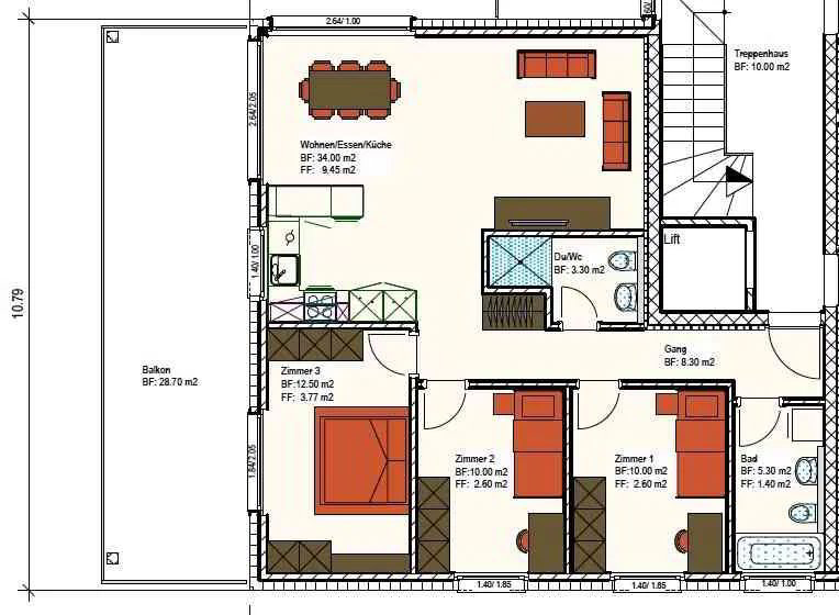 Appartement 4.5 pièces à louer à Marbach SG - image 1/9