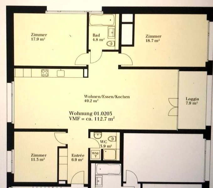 4 rooms Apartment for rent in Winterthour - image 1/10