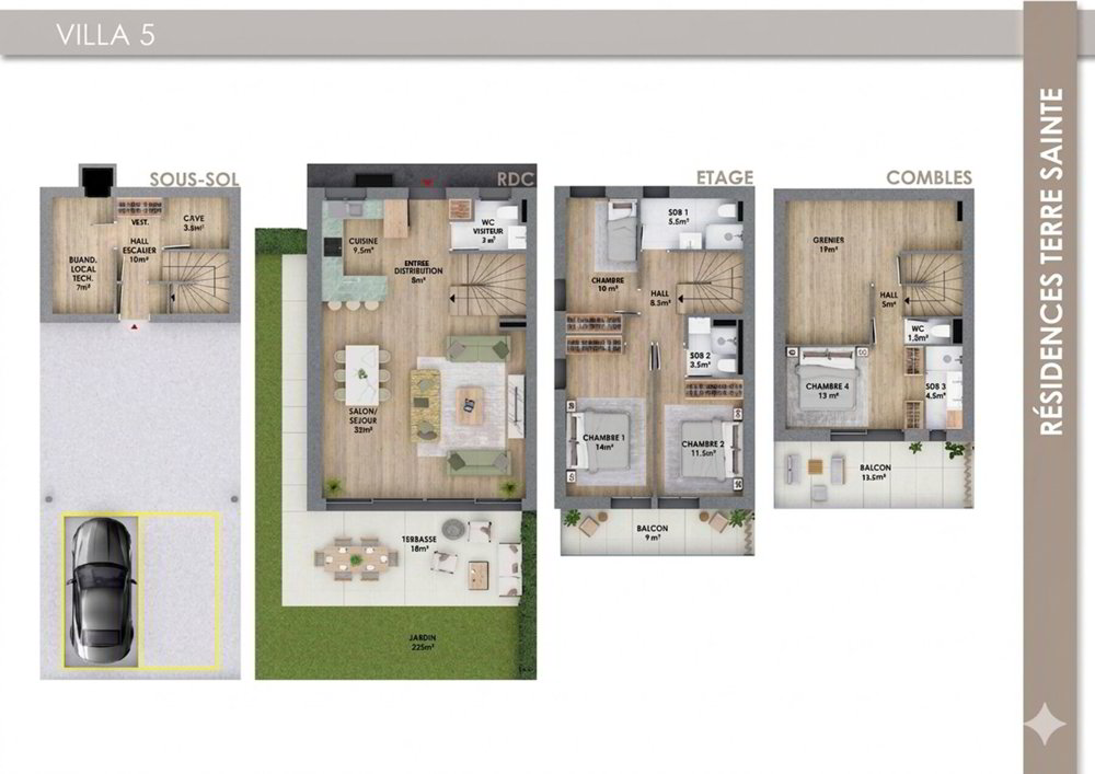 6.5 rooms House to buy in Chavannes-de-Bogis - image 1/6