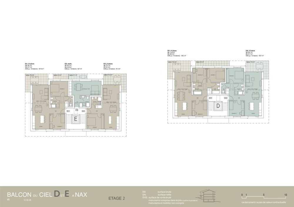 1 Zimmer Wohnung zum verkaufen in Nax - Bild 1/8