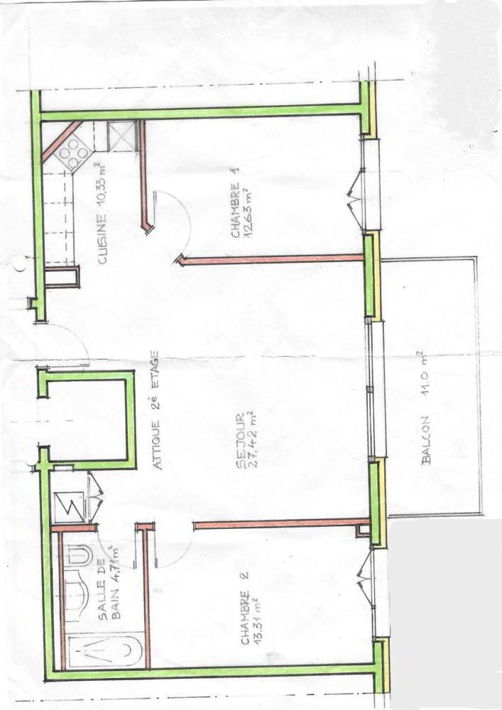 Appartement 3.5 pièces à louer à Siders - image 1/5