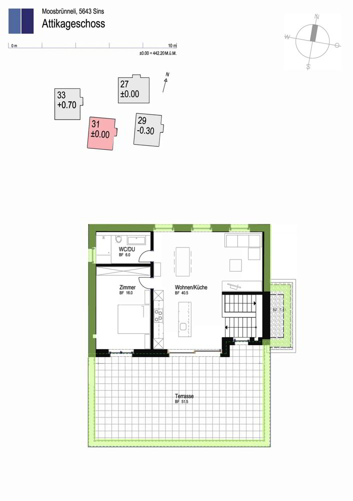 Appartement 4.5 pièces à louer à Sins - image 1/6