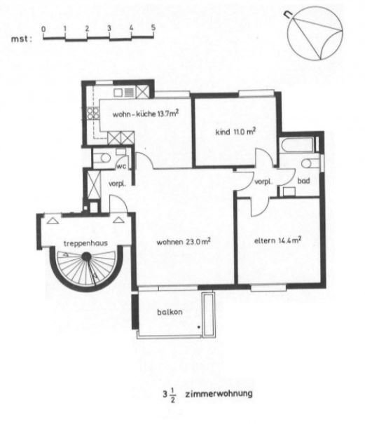 Appartement 3.5 pièces à louer à Allschwil - image 1/7