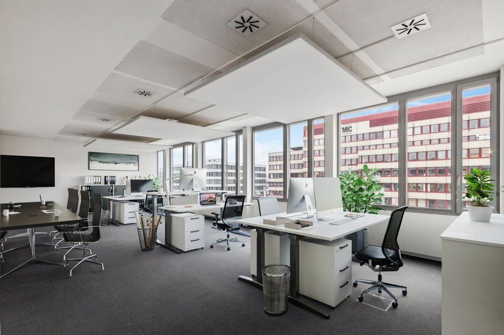 Bureau en location à Glattpark (Opfikon) - 658 m² - Ansicht 2