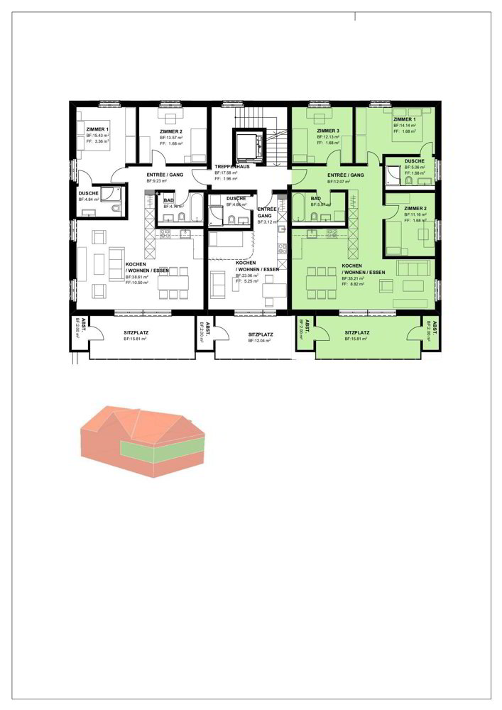 4.5 Zimmer Wohnung zu vermieten in Pfyn - Bild 1/13