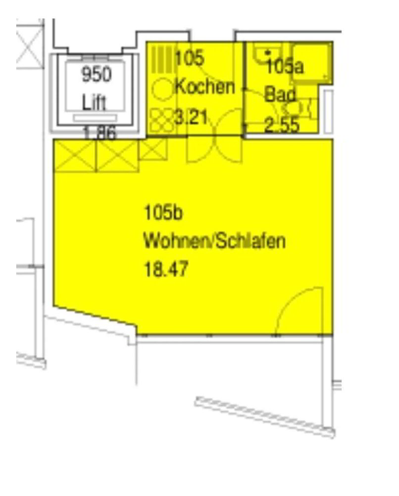 Appartement 1 pièces à louer à Berne - image 1/5