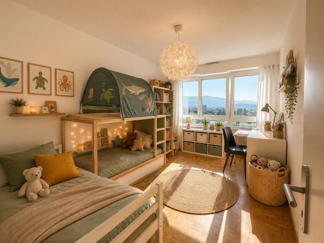 5 Zimmer Wohnung zu vermieten in Thônex - Bild 1/9