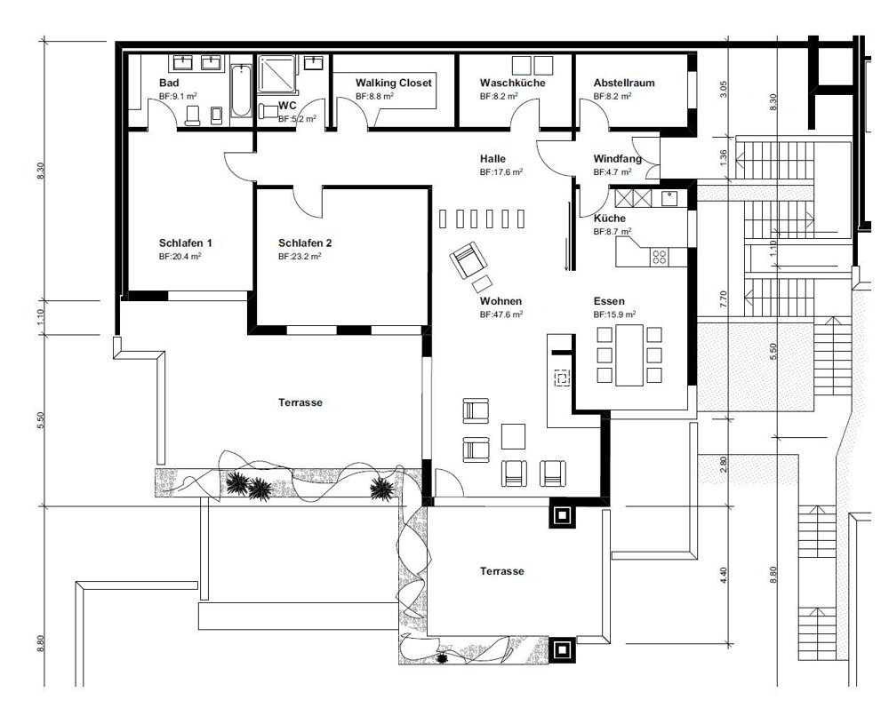 3 rooms Apartment for rent in Kilchberg ZH - image 1/7