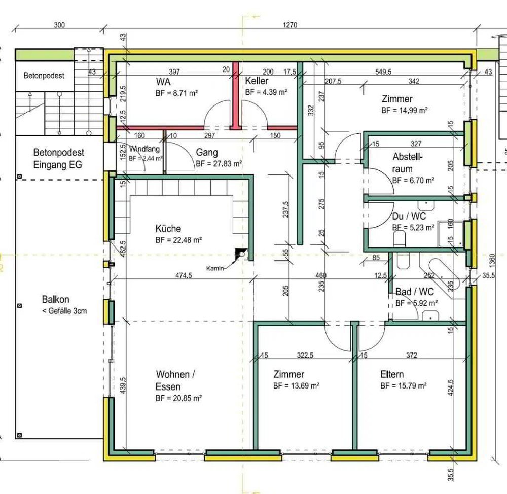 4.5 Zimmer Wohnung zu vermieten in Urnäsch - Bild 1/5