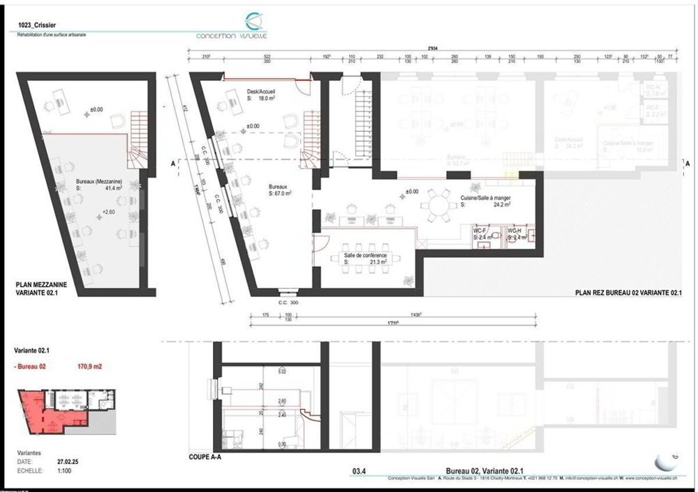 Ufficio & Commercio di null locali in affitto a Crissier - immagine 1/5