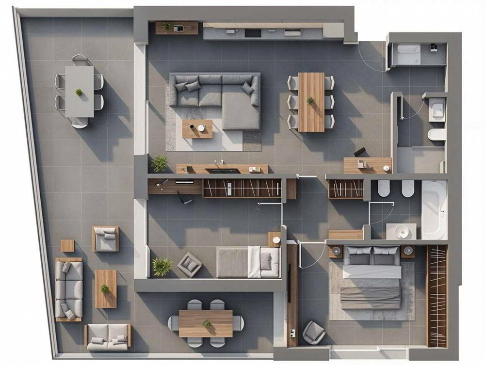 3.5 rooms Apartment for rent in Ascona - image 1/13