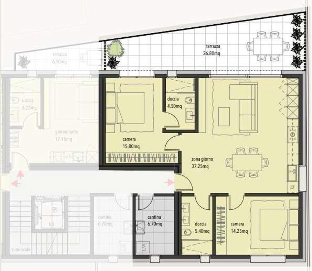 Appartement 3.5 pièces à acheter à Bellinzona - image 1/5