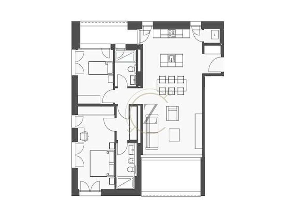 3.5 rooms Apartment to buy in Bellinzona - image 1/13