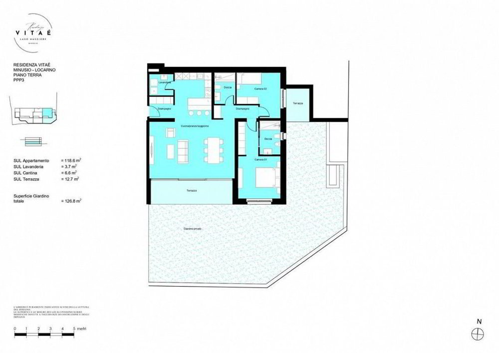 3.5 rooms Apartment to buy in Brione sopra Minusio - image 1/13