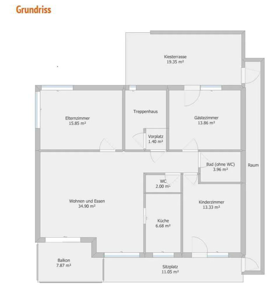 4.5 Zimmer Wohnung zu vermieten in Binningen - Bild 1/12