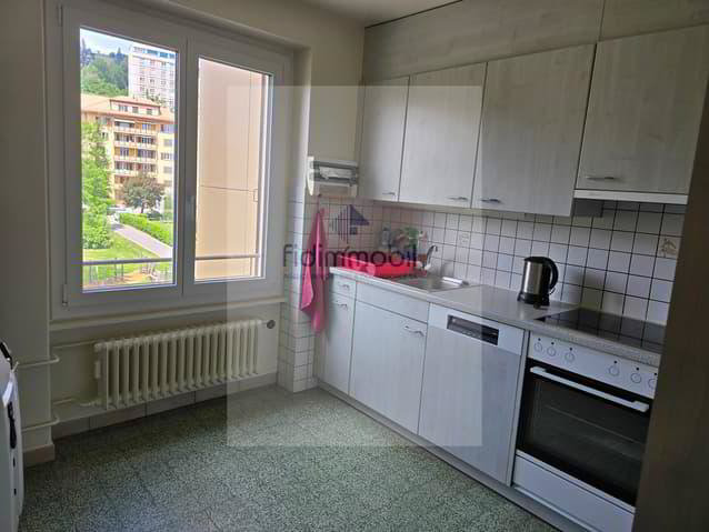 Appartamento di 3 locali in affitto a La Chaux-de-Fonds - immagine 1/6