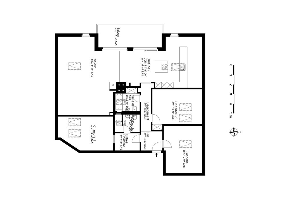 Appartement 4 pièces à acheter à Marly - image 1/12