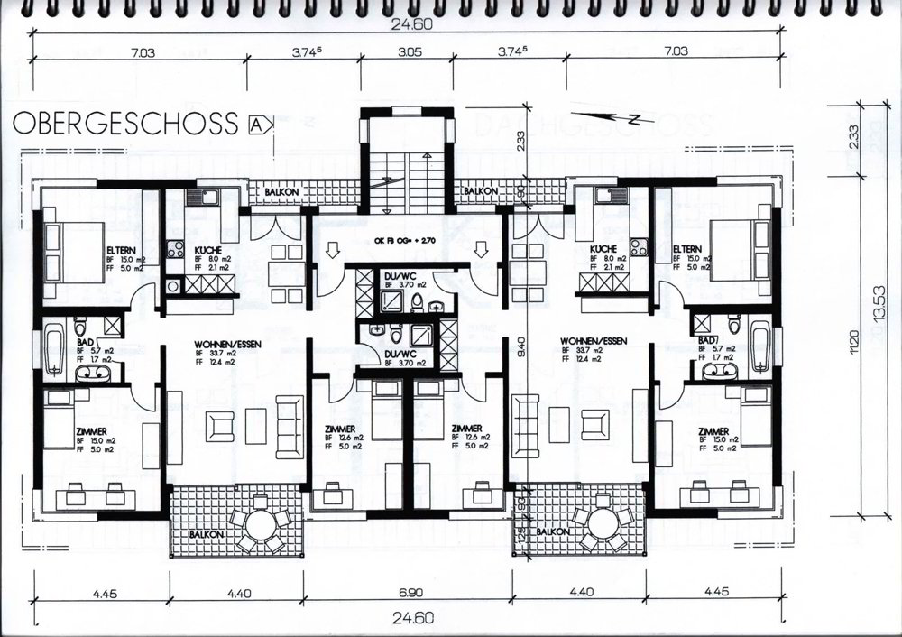 4.5 Zimmer Wohnung zu vermieten in Schenkon - Bild 1/9