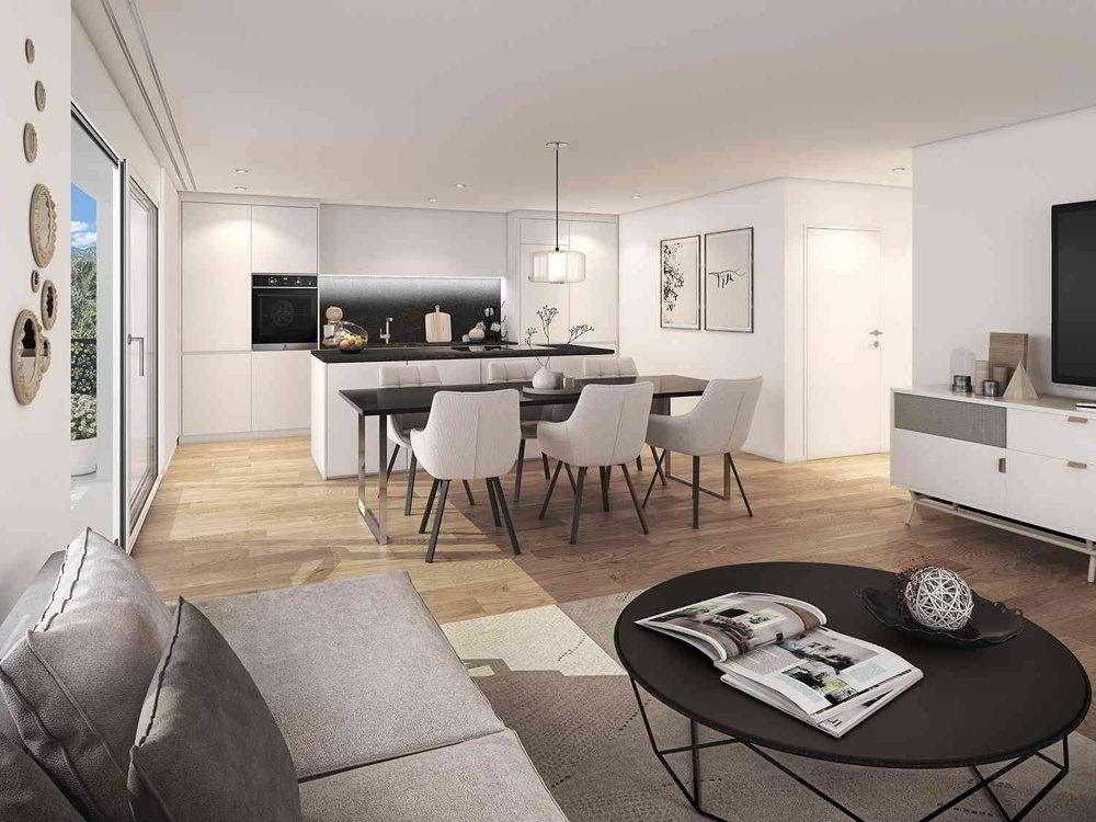 3.5 Zimmer Wohnung zu vermieten in Untervaz - Bild 1/3