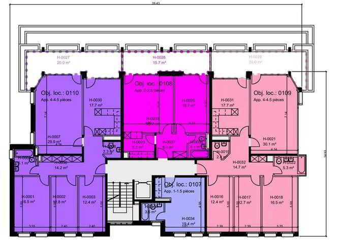 Appartement 4.5 pièces à louer à Villars-sur-Glâne - image 1/2