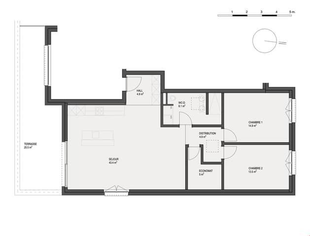Appartement 3.5 pièces à louer à Reconvilier - image 1/5