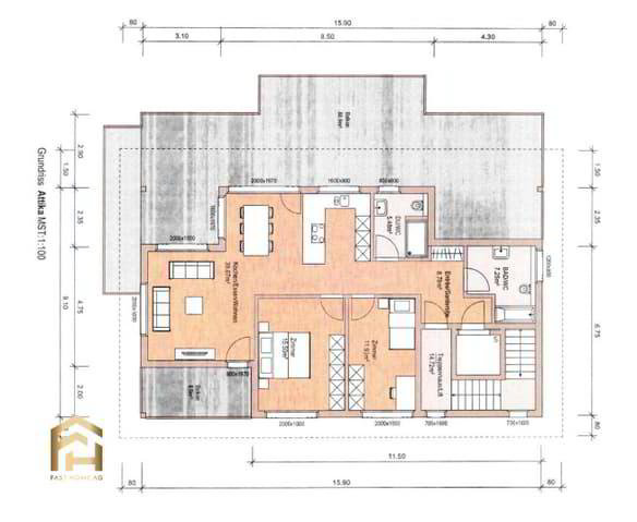 Appartement 3.5 pièces à acheter à Bürchen - image 1/9
