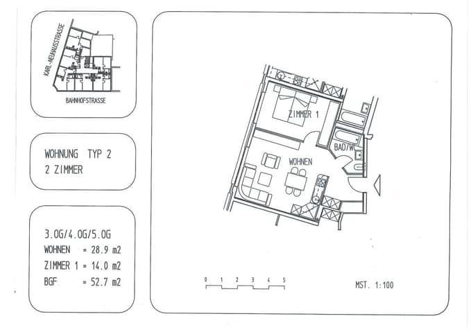 Appartamento di 2.5 locali in affitto a Bienne - immagine 1/8