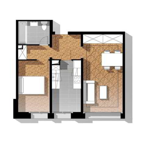 Appartamento di 3 locali in affitto a Grand-Lancy - immagine 1/6