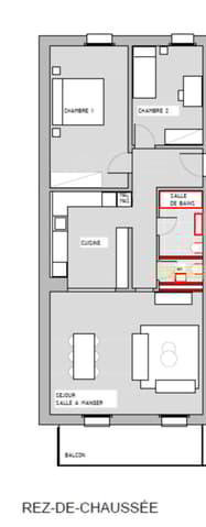 Appartamento di 3.5 locali in vendita a Montet (Broye) - immagine 1/7
