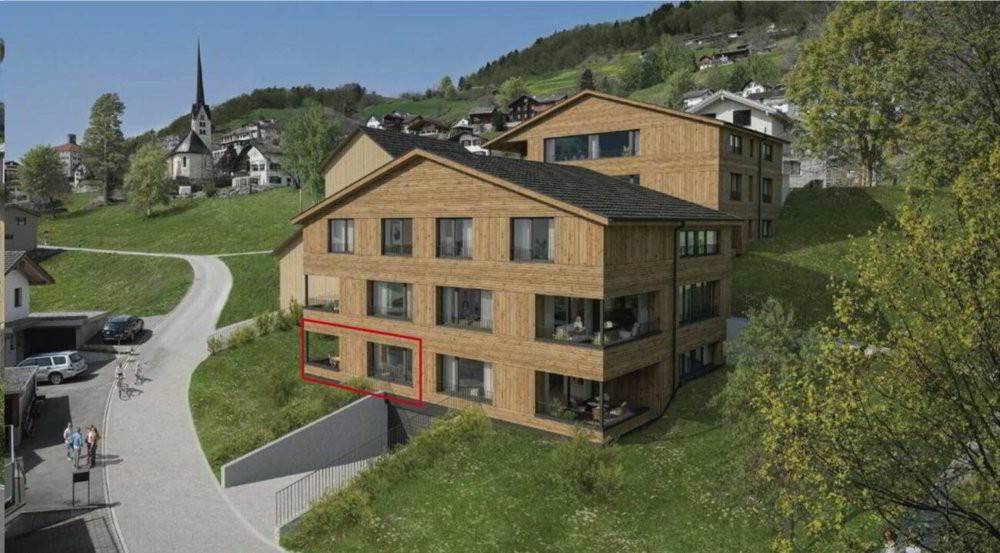 3 Zimmer Wohnung zum verkaufen in Seewis Dorf - Bild 1/6
