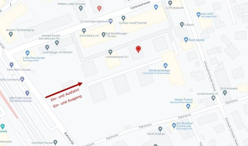 null Zimmer Parkplatz, Garage zu vermieten in Sursee - Bild 1/2