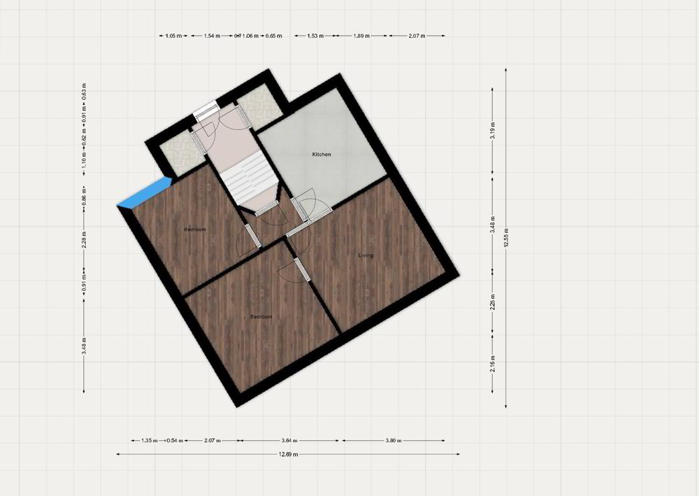 3.5 Zimmer Wohnung zu vermieten in Degersheim - Bild 1/13