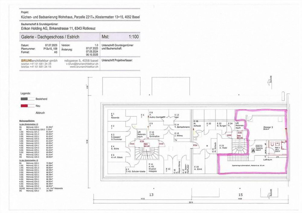 4.5 rooms Apartment for rent in Basel - image 1/8
