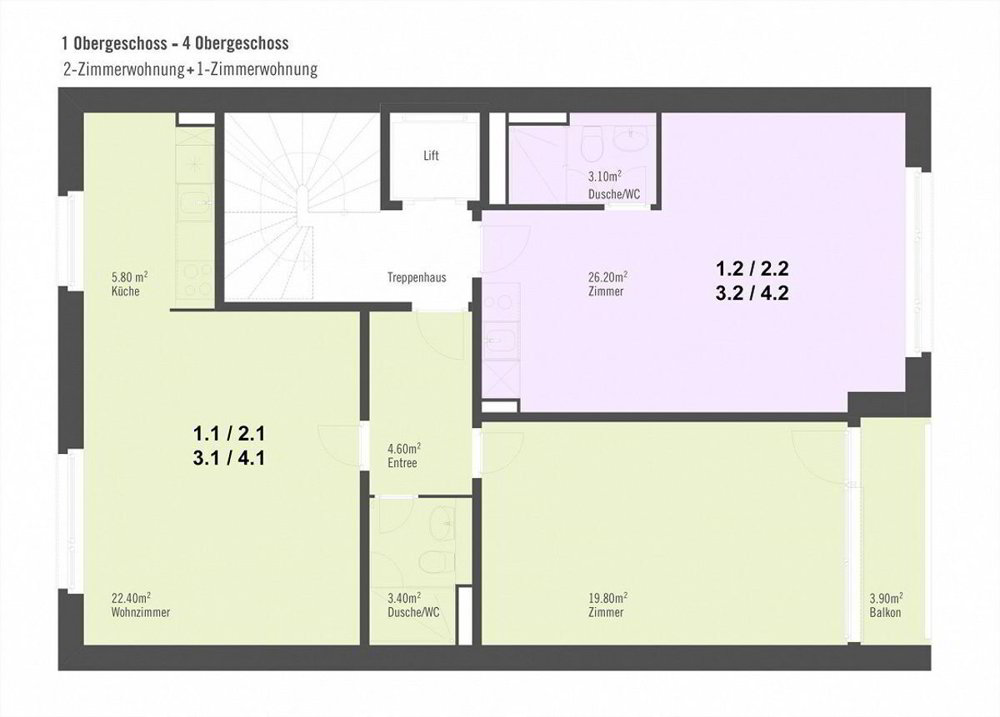 1 rooms Apartment for rent in Bâle - image 1/5