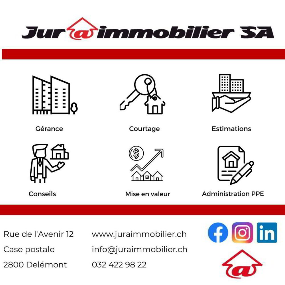 4 Zimmer Wohnung zu vermieten in Delémont - Bild 1/14