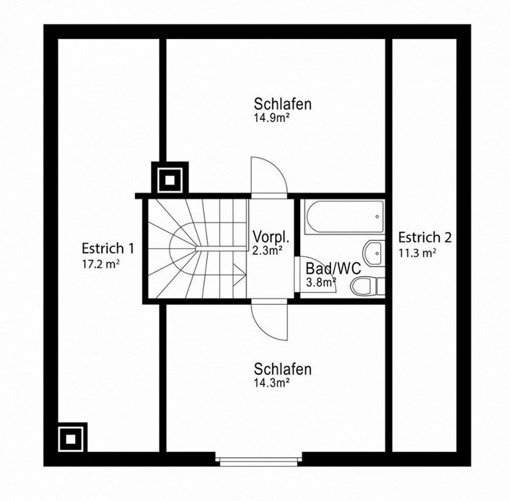 4.5 Zimmer Wohnung zum verkaufen in Serneus - Bild 1/10