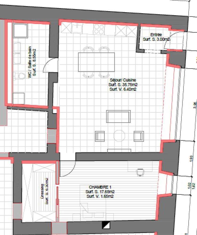 Appartement 2.5 pièces à louer à Lignières - image 1/5