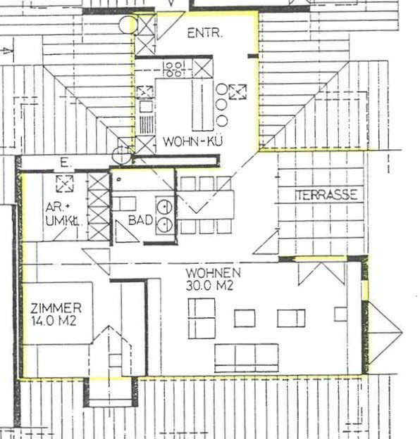 2 rooms Apartment for rent in Obfelden - image 1/7