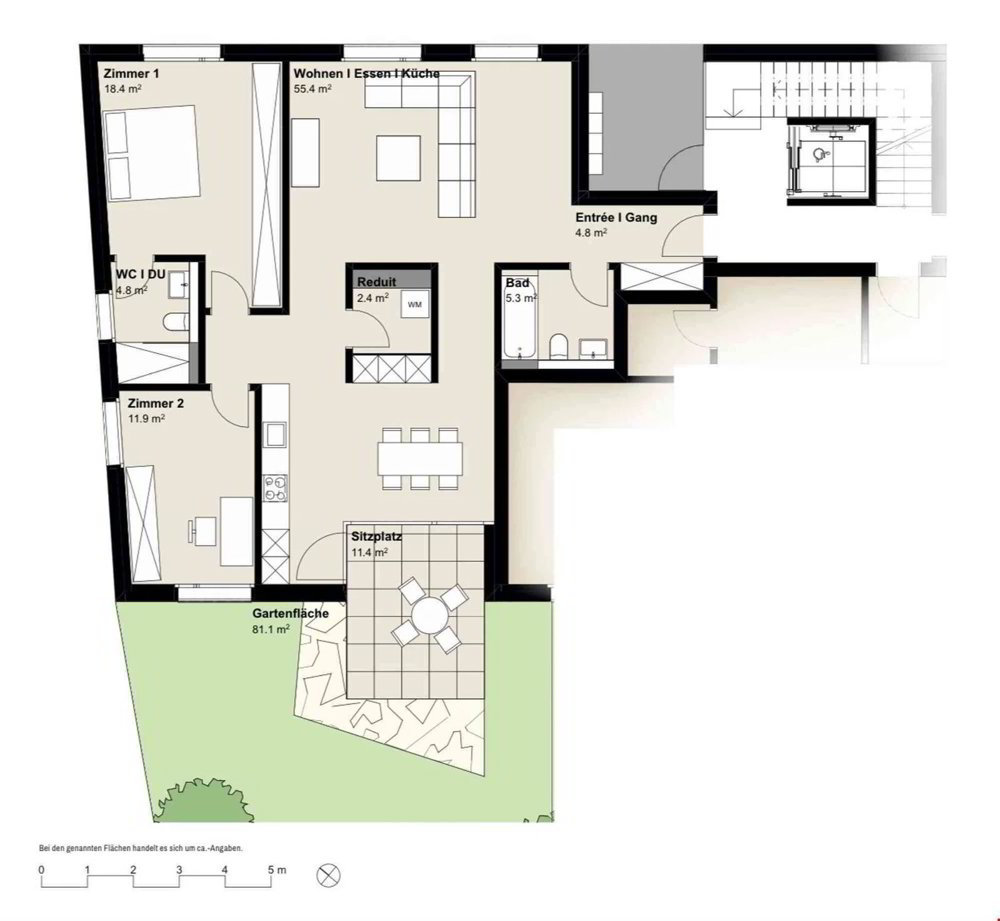 3.5 rooms Apartment for rent in Liestal - image 1/12