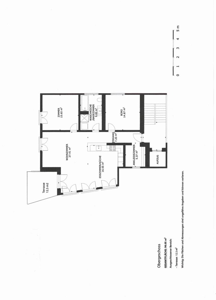 3.5 Zimmer Wohnung zu vermieten in Schmerikon - Bild 1/8