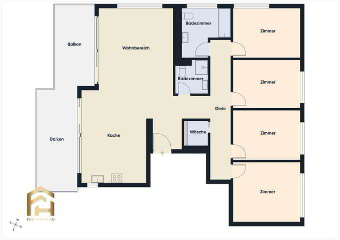 5.5 Zimmer Wohnung zum verkaufen in Naters - Bild 1/13