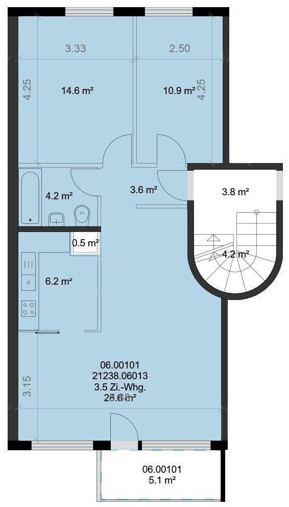 Appartement 3 pièces à louer à Kirchberg BE - image 1/10