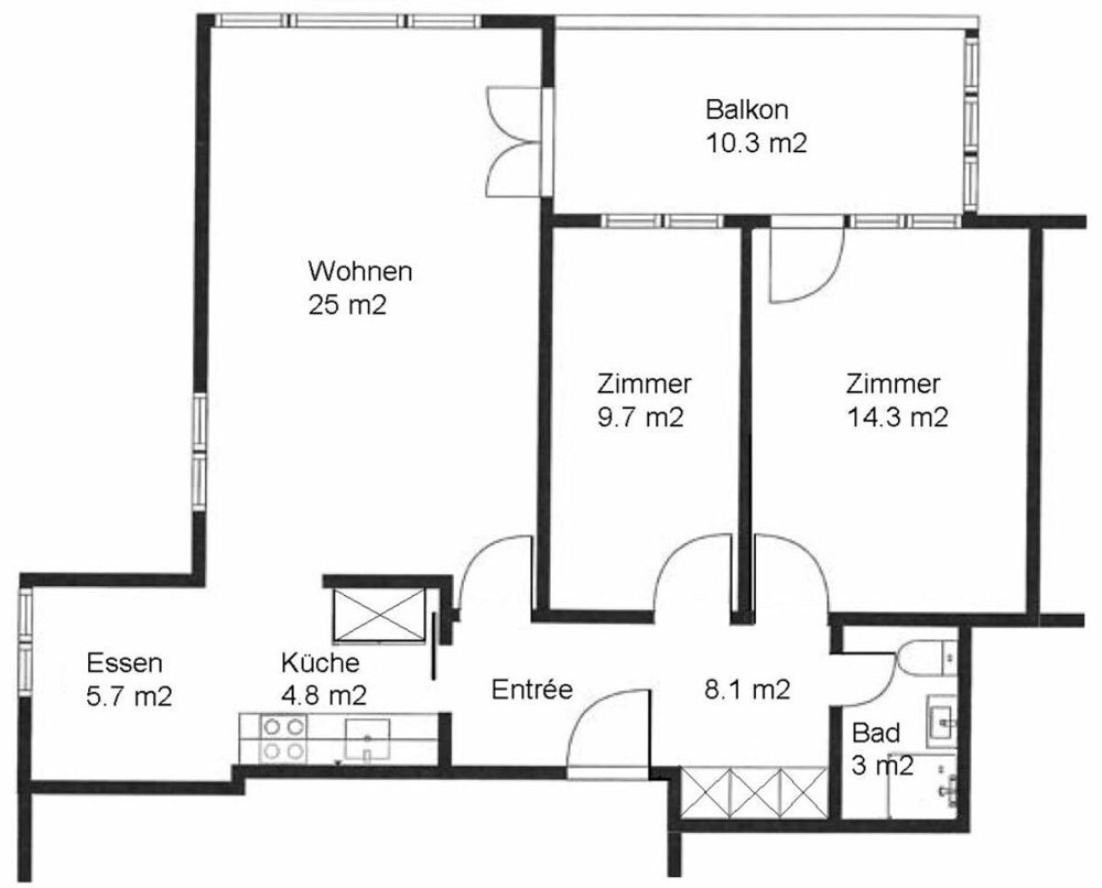 Appartement 3.5 pièces à acheter à Wald ZH - image 1/9