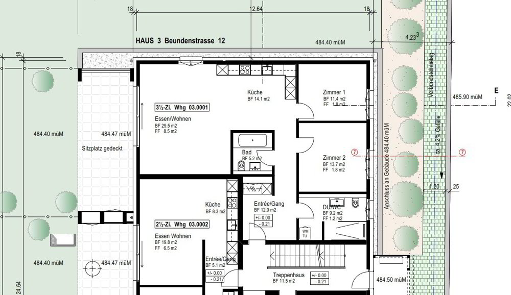 Appartamento di 3.5 locali in affitto a Oberbipp - immagine 1/6