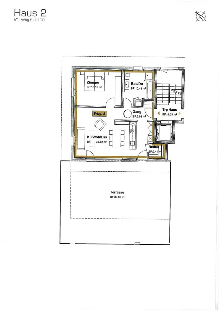 2.5 Zimmer Wohnung zu vermieten in Wildegg - Bild 1/9