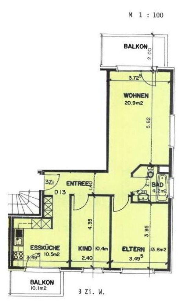 Appartamento di 3 locali in affitto a Teufenthal AG - immagine 1/7