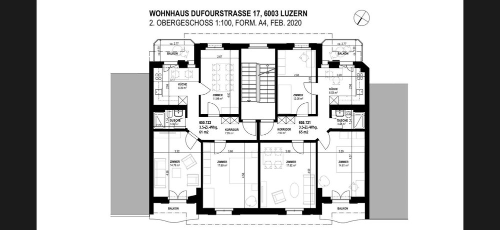 Appartement 3 pièces à louer à Luzern - image 1/7